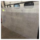 Sheet of metal apear to be Aluminum