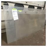 Sheet of metal apear to be Aluminum