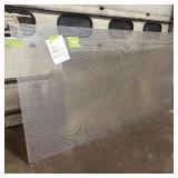 Sheet of metal apear to be Aluminum