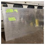 2 Sheets of metal apear to be Aluminum