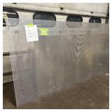 Sheet of metal apear to be Aluminum