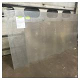 Sheet of metal apear to be Aluminum