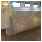 Sheet of metal apear to be Aluminum