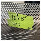 Sheets of metal apear to be Aluminum