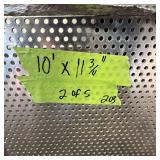 Sheets of metal apear to be Aluminum