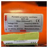 Portable Propeller Ventilator