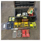 Rigid Pack out box Drill bits and drivers