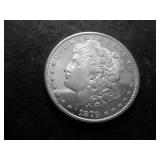 1879 S Morgan Silver Dollar