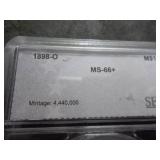 1898 O Morgan Silver Dollar Graded