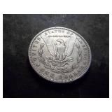 1890 CC Morgan Silver Dollar