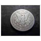 1892 CC Morgan Silver Dollar