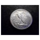 1944 D Walking Liberty Silver Half Dollar
