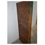 Antique Northrup King Seed Display Cabinet with Original Graphics