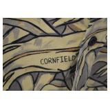 Cornfield Print Button-Up Shirt 3XL USA Made