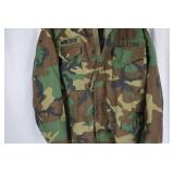 US Army Woodland Camo Field Jacket Large Regular