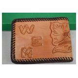 Enger-Kress Tooled Leather Wallet with Box