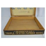 Antique Mandeville And King Co. Seed Box