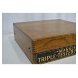 Antique Mandeville And King Co. Seed Box