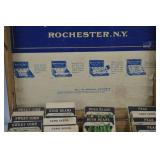 Vintage Card Seed Co. & Michael Leonard Seed Packet Collection in Mandeville & King Wood Display Box