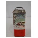 Vintage Golden Maple Pure Maple Syrup Tin Half Gallon