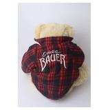 Eddie Bauer Limited Edition Teddy Bear with Plaid Jacket