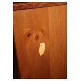 Mid-Century Style 6-Drawer Dresser, Solid Pine, 52" W