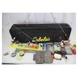 Ice Fishing Rod and Reel Set w/ Cabela