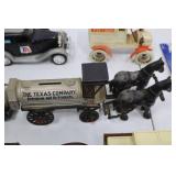 Die-cast collectible vehicles - Ace Hardware, Texaco, Route 66, Hot Wheels, more