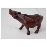 Elephant Figurine - Brown Plastic