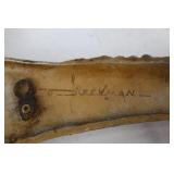 Tin Donkey & Rider Figurine Set - Sexton USA