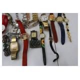 Watches & Jewelry - Assorted Vintage & Modern Timepieces