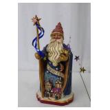 Santa Wizard Figurine - PS Santa Wizard P.SCHIFFEL Signature