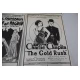 Six Vintage Posters from Classic Cinema