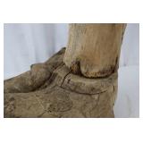 Buddha Statue - Carved Wood, Meditative Pose