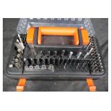Drill Bit Set & Mini Drill Kit - Clear-Top Case