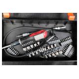 Drill Bit Set & Mini Drill Kit - Clear-Top Case