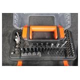 Drill Bit Set & Mini Drill Kit - Clear-Top Case