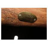 Log Bench - Old Hickory Crossback Back, Shelbyville, IN