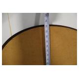 Arched Floor Mirror - Dark Wood Frame