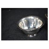 Sugar Bowl & Creamer & Silver Bowl - Sterling Silver