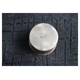Sterling Silver Lip Balm Container - Engraved Lid