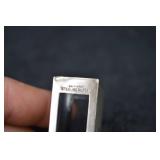 Sterling Match Box Holder - Monogram on Top