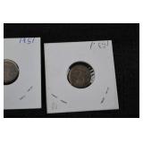 Belgian Coins - 2 Euro Cent & 25 Centimes (1961) & 5 Centimes (1976)
