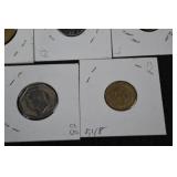World Coins Lot - Honduras 20c & Guatemala 10c & Mexico Centavos