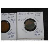 Indian Head Cents - Assorted Dates Collection