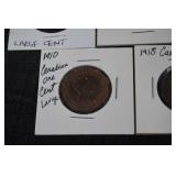 Canada One Cent Large Cent Lot - Mixed Years 1905-1920