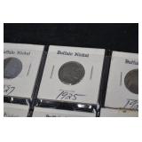 Buffalo Nickel - 1920s Date Set (8 Coins)