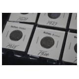 Buffalo Nickel - 1920s Date Set (8 Coins)