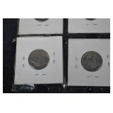 Buffalo Nickel - 1920s Date Set (8 Coins)