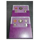 1985s U.S. Mint Coin Sets - Lincoln Cent, Nickel, Dime, Quarter & Kennedy Half